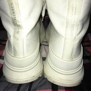 Alexander McQueen shoes in decent off white color size 10 1/2